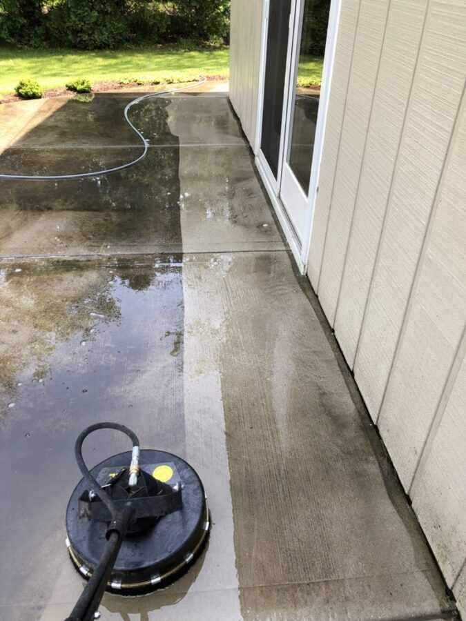 Driveway Power Washing Restoration