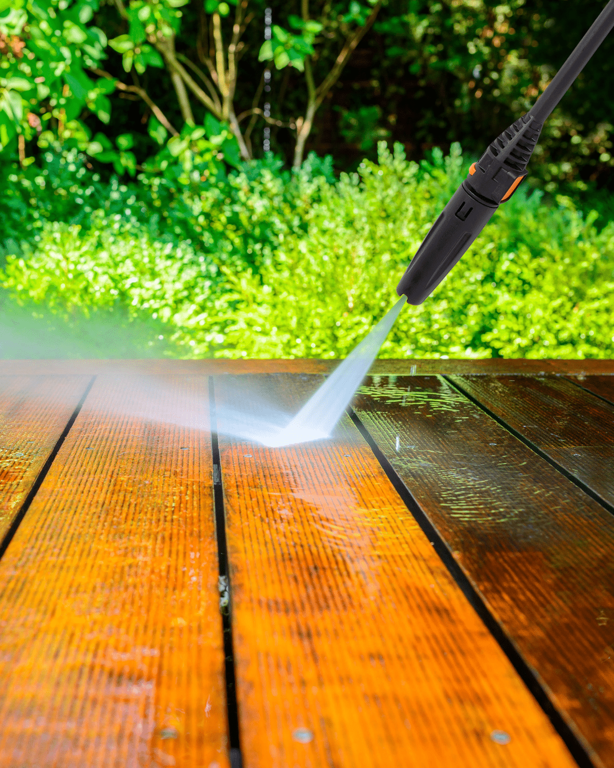 Power Washing Benefits - Clean Home and Garden